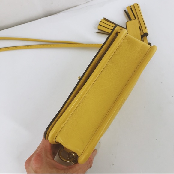 Coach Archival Tassel Penny Flap Convertible Bag - Picture 12 of 14